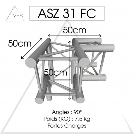 ASD - Carrée 290 FC - 3 départs pied